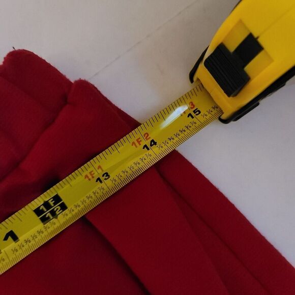 MOA Red Pencil Pull-on Elastic Waist Skirt Size S - Picture 6 of 8